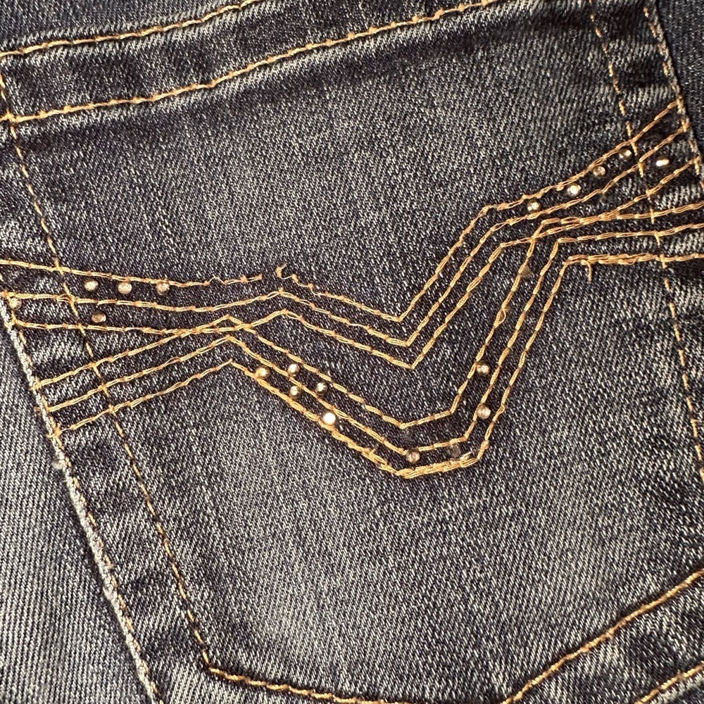 Women’s Harley Davidson Jeans Size 8 Tall - Picture 11 of 13
